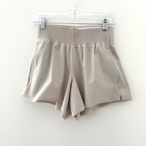 Athleta Cosmic Flutter Shorts - XXS Beige